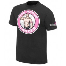 WWE футболка рестлера Джона Сина, John Cena, Rise Above Cancer, Джон Сина